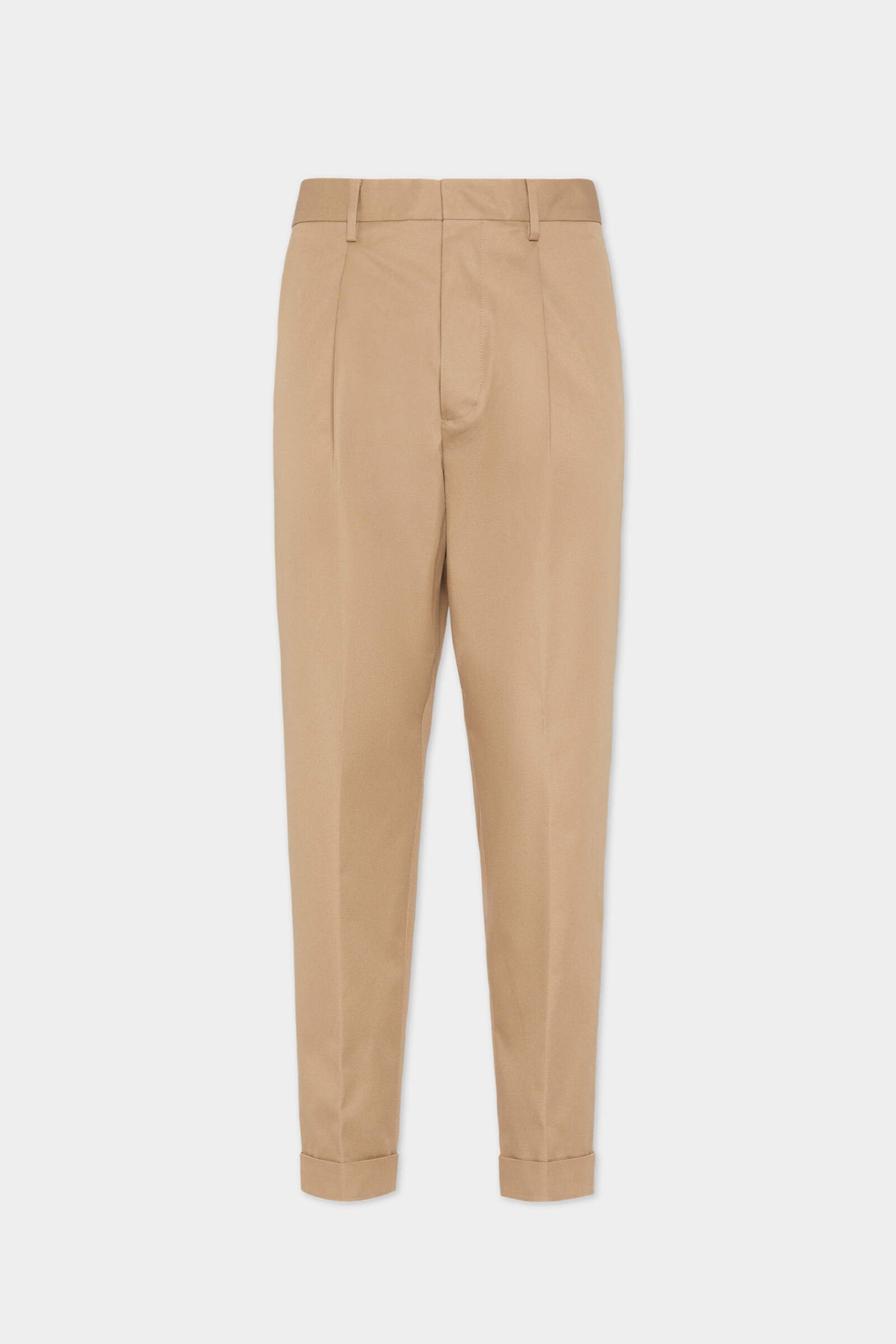 Baumwollhose Mit Einer Bundfalte