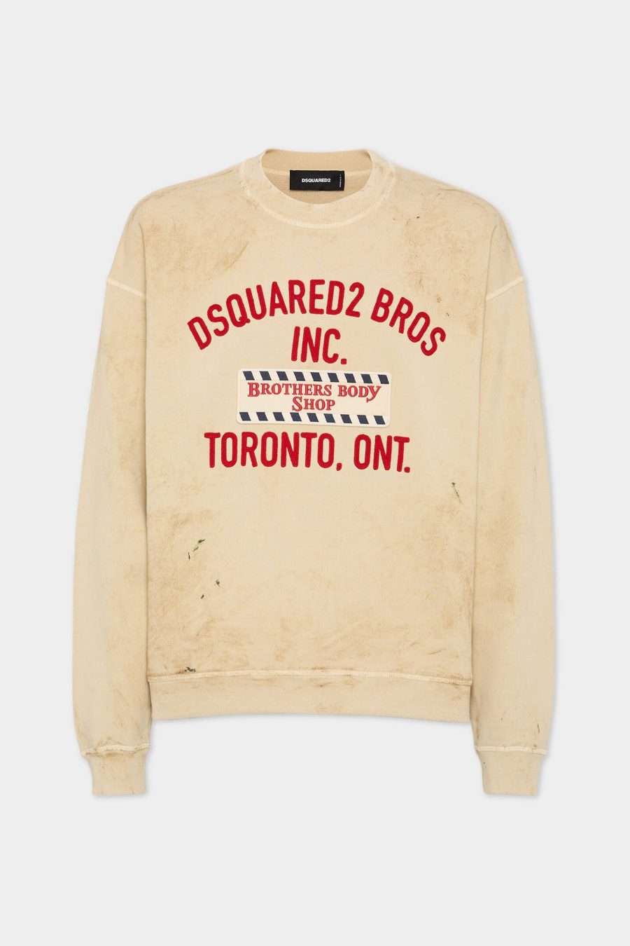 Relax Fit Dirty Rundhalsausschnitt