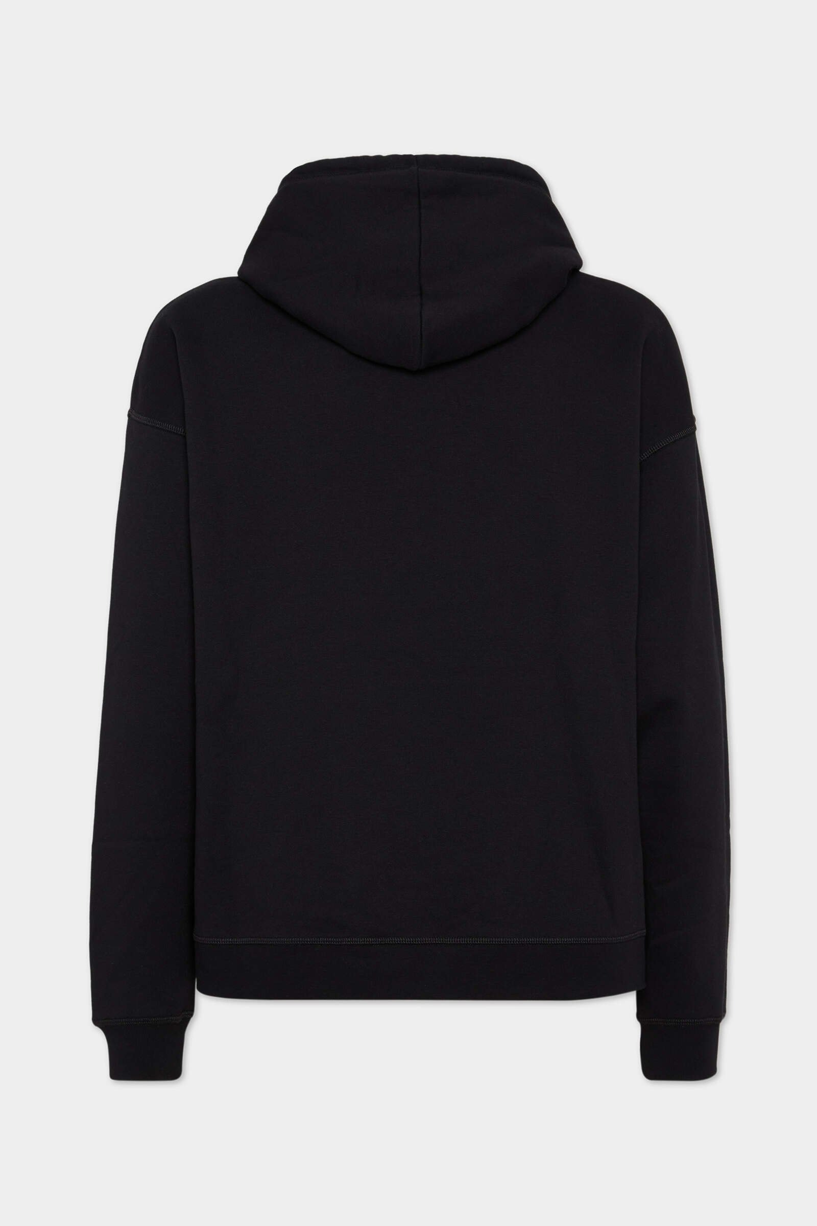 Relaxed Fit Sponge Patch Hoodie - 1