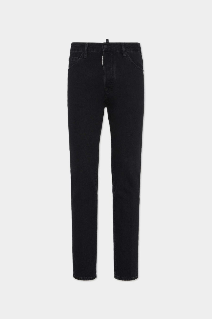 Schwarze, verwaschene Cool Guy-Jeans in Kohle